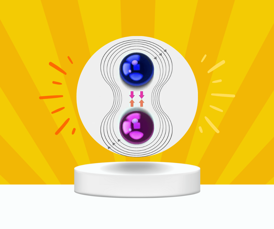 Magneet balletjes (Geel) - Magnetischspeelgoedwinkel.nl