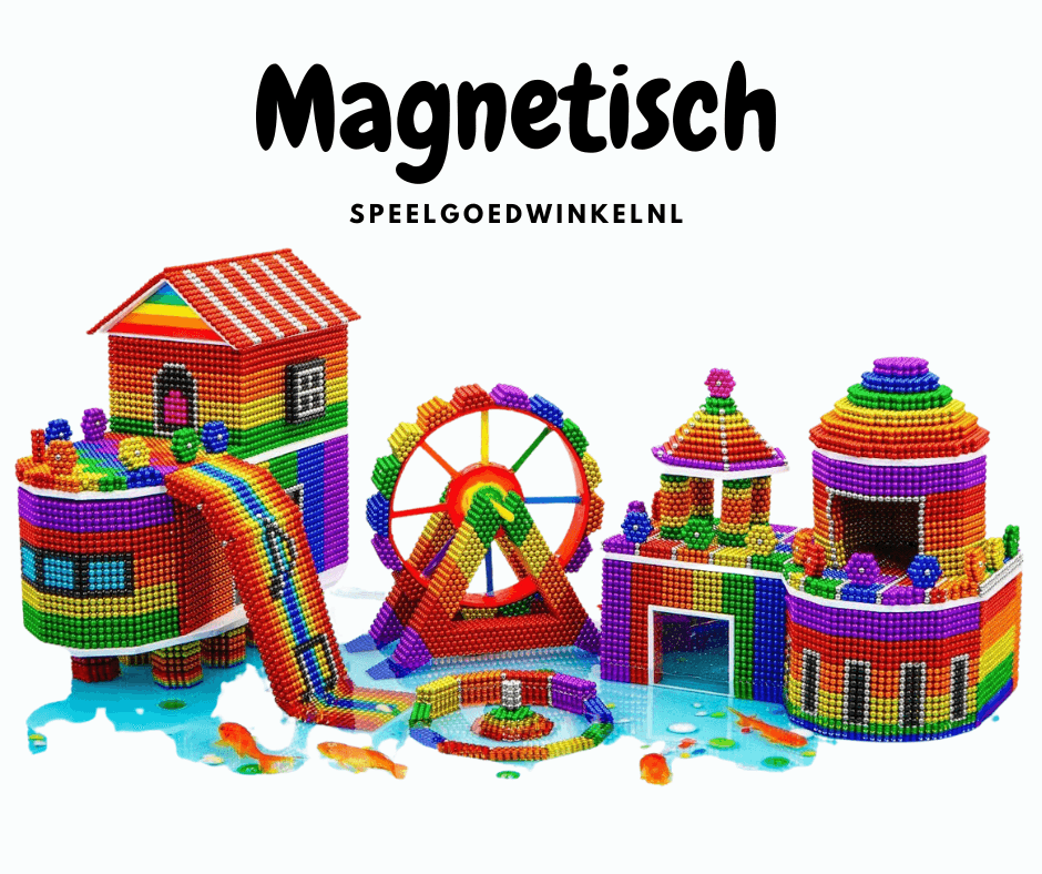 Magneet balletjes (Regenboog) - Magnetischspeelgoedwinkel.nl