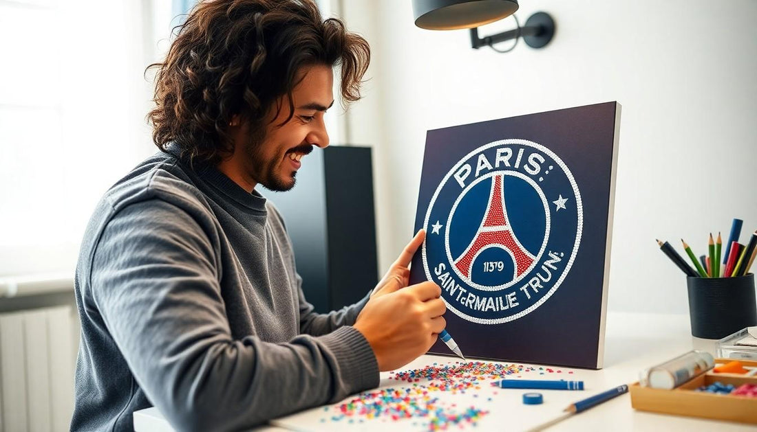 Découvrez le Diamond Painting PSG : Créez des Œuvres D'Arts Inspirées du Paris Saint-Germain