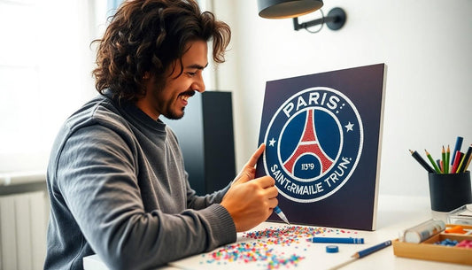 Découvrez le Diamond Painting PSG : Créez des Œuvres D'Arts Inspirées du Paris Saint-Germain