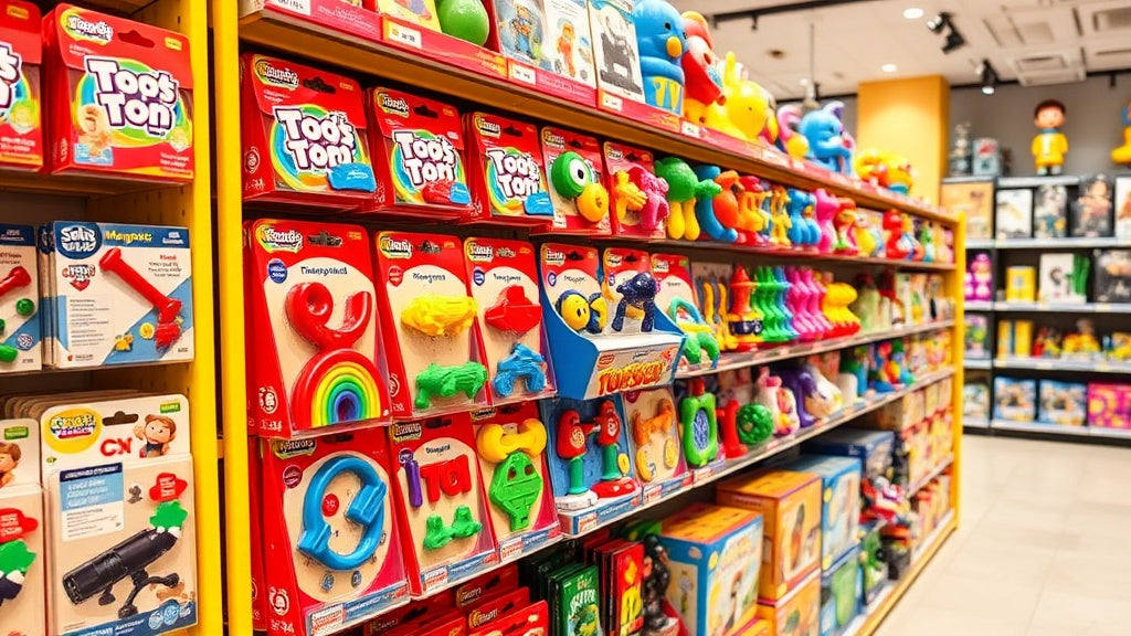 Magnetisch speelgoed in de winkel