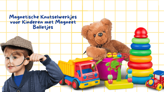 Magnetische Knutselwerkjes voor Kinderen met Magneet Balletjes