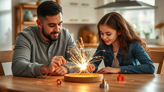 Magneet experimenten thuis met kinderen