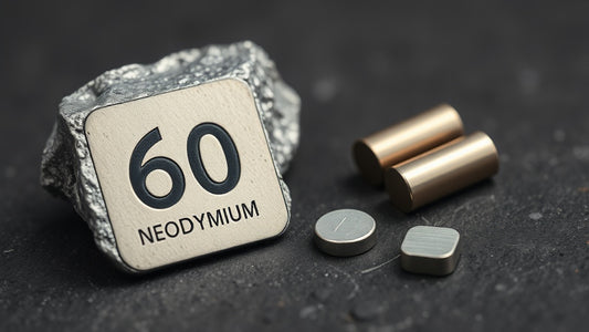 Neodymium element en sterke neodymium magneten