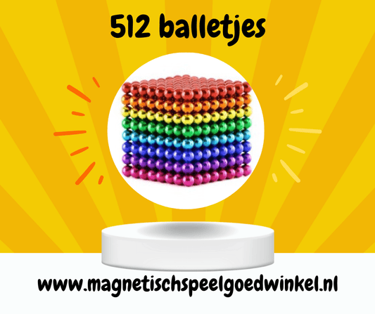 Magneet Balletjes Duo Pack 432 stuks - kleurencollectie