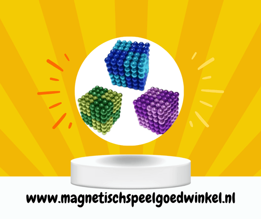 Magneet balletjes (Mix) - Magnetischspeelgoedwinkel.nl
