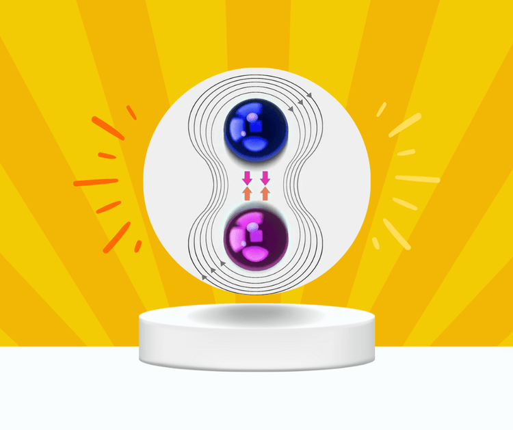 Magneet balletjes (Zwart) - Magnetischspeelgoedwinkel.nl