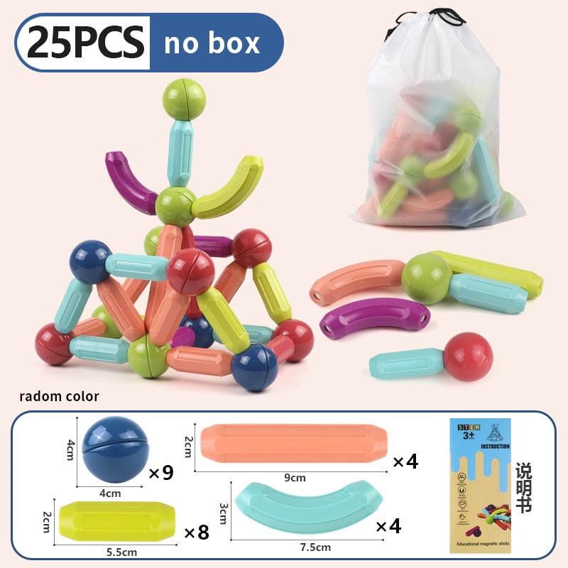 aaczly Magnetische bouwstenen, 122 stuks, 3D-constructie, educatief speelgoed, spelletjes, cadeaus voor kinderen vanaf 3, 4, 5, 6, 7 jaar aaczly Magnetische bouwstenen, 122 stuks, 3D-constructie, educatief speelgoed, spelletjes, cadeaus voor kinderen vanaf 3, 4, 5, 6, 7 jaar